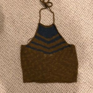 Astr The Label  Knit halter top